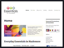 Tablet Screenshot of essentialsathazlemere.co.uk